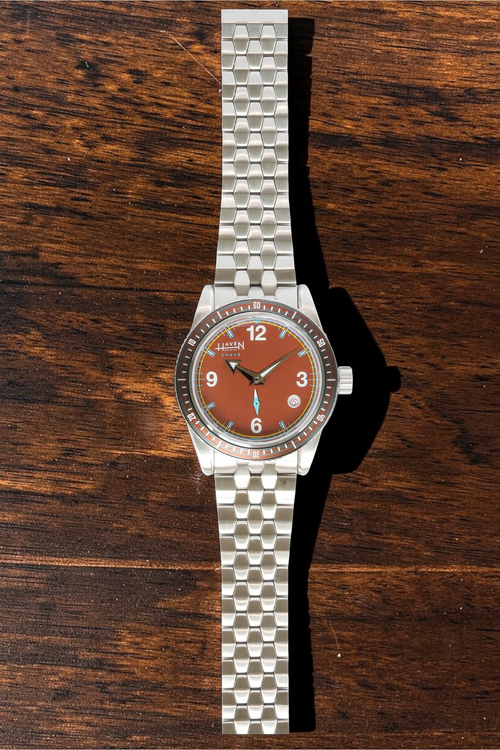 Lomax Grey Dial Dive Watch — Swiss Movement | Assembled in America