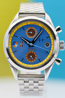 Chilton Flux Chronograph - Daybreak Blue