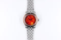 Lava - Red Jasper, Solid Gold