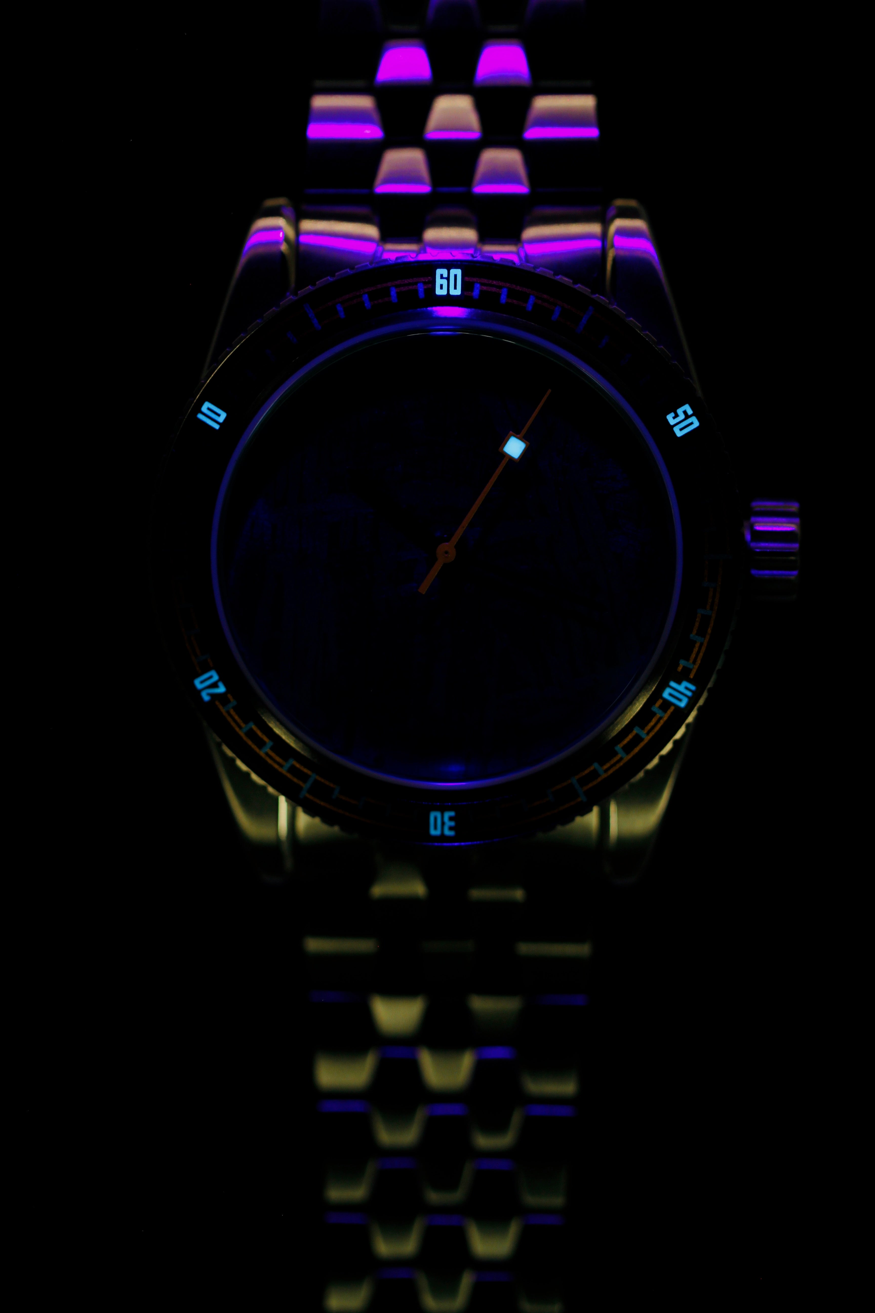 Blue Meteorite, Solid Gold Hands