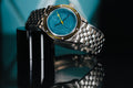 Blue Meteorite, Solid Gold Hands