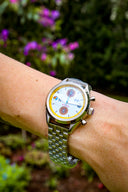 Chilton Flux Chronograph - White Party