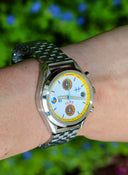 Chilton Flux Chronograph - White Party