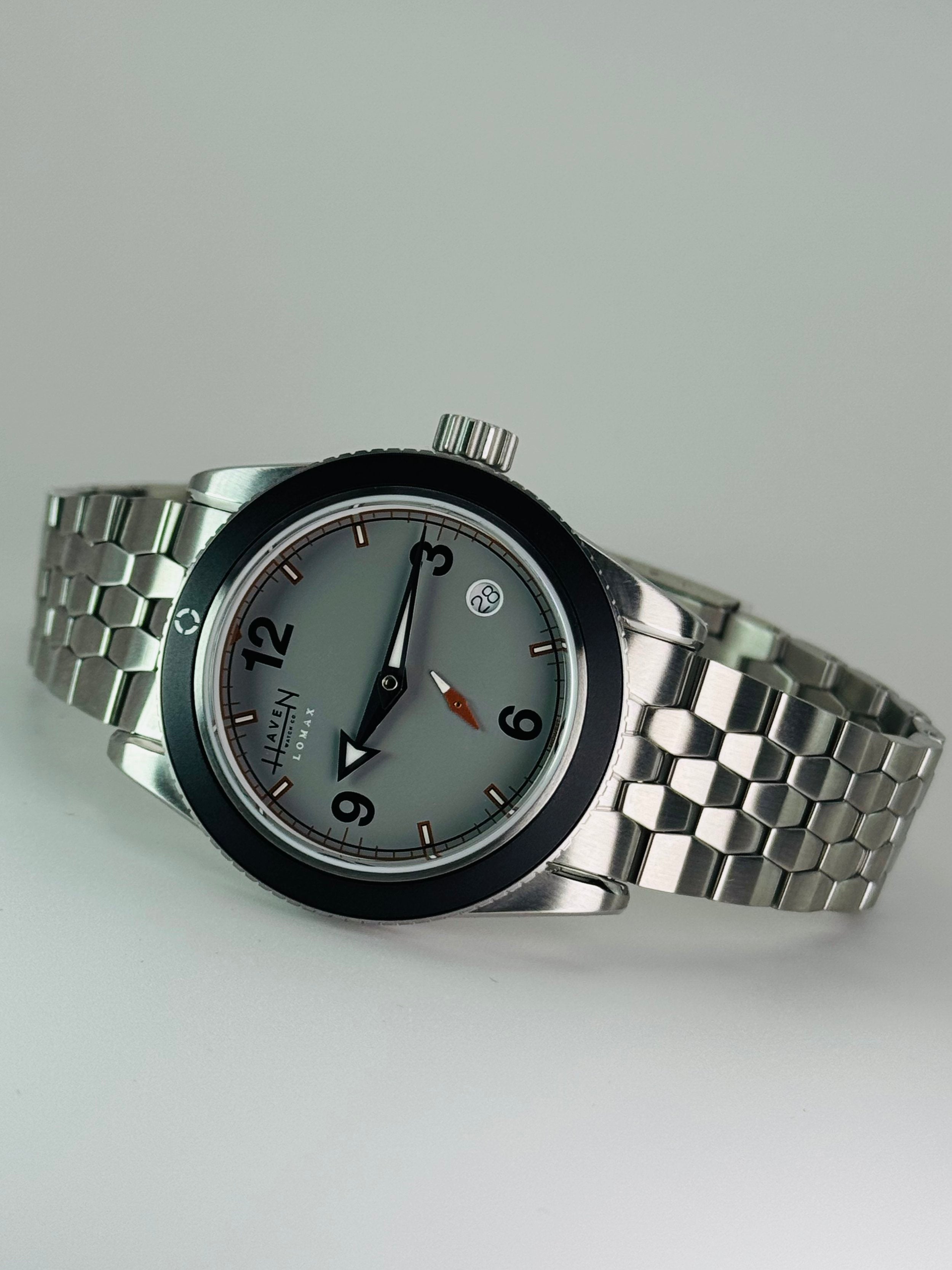 Lomax - Grey, Unitimer & Steel