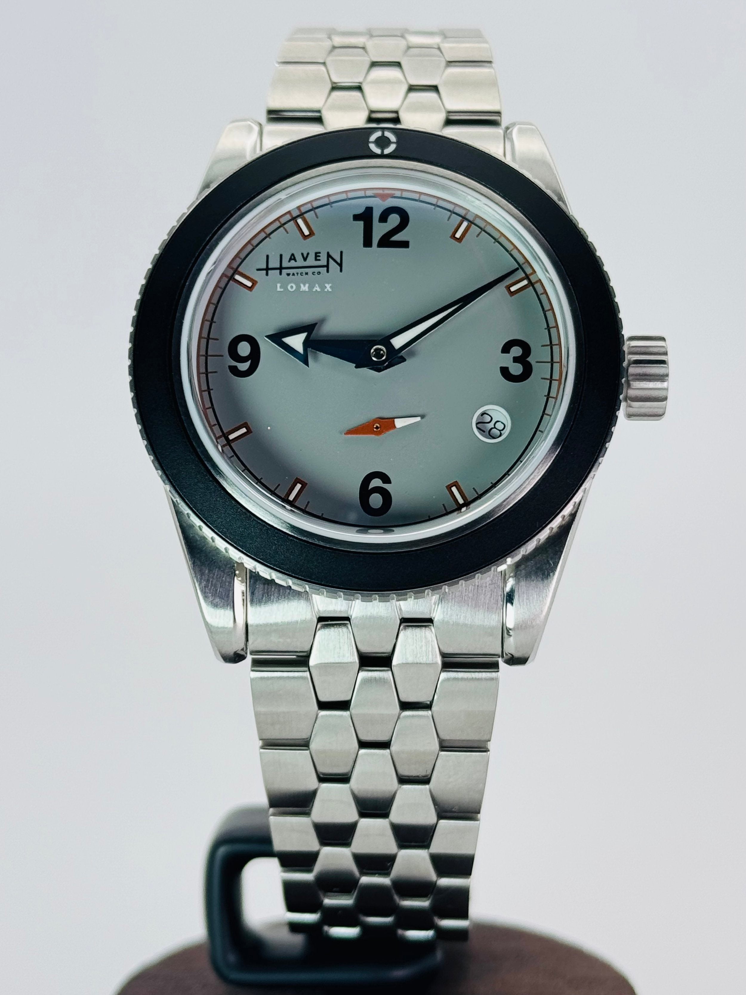 Lomax - Grey, Unitimer & Steel (& Silicone)