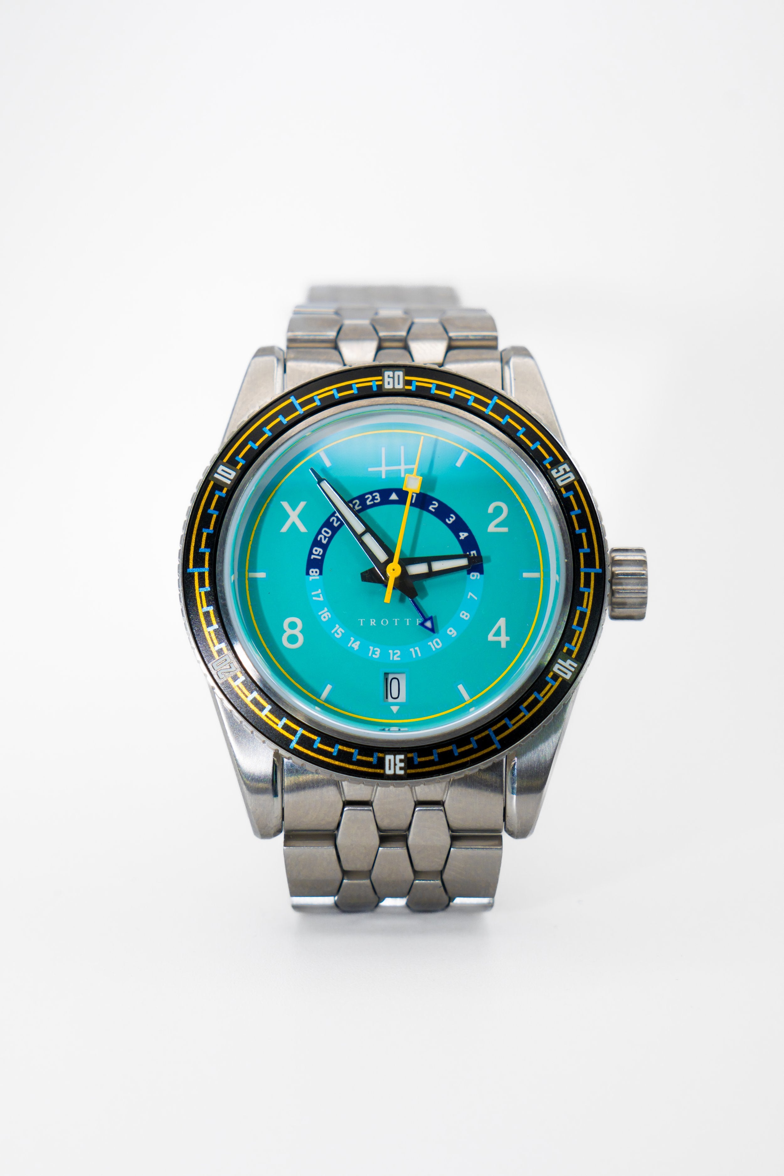 Trotter - Aqua & Steel