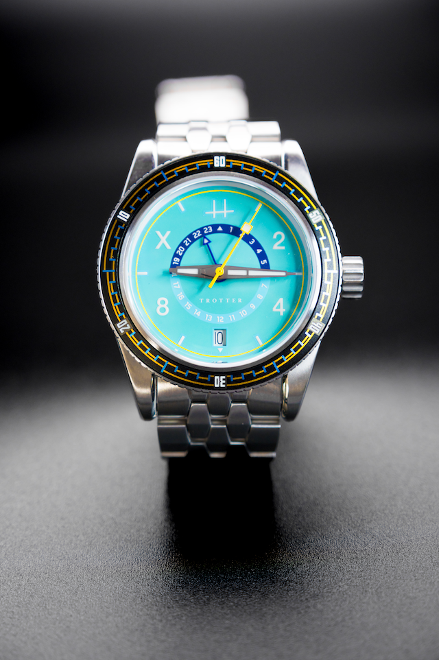 Trotter - Aqua & Steel